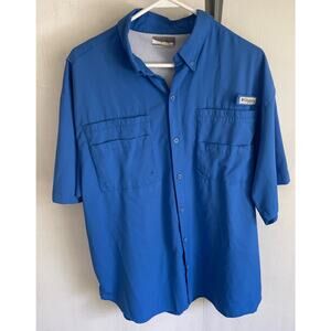 Mens Large Columbia PFG fishing hiking Outdoors Shirt shirt